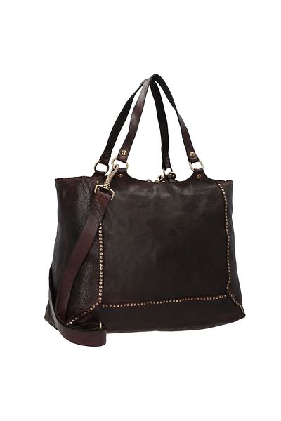 Campomaggi Schultertasche Leder 42 cm
