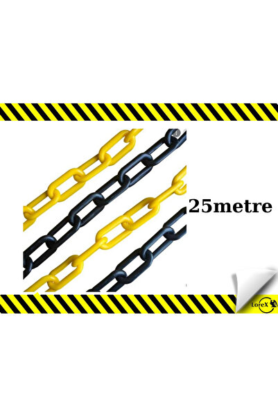 LOREX Plastik Trafik Zinciri  25 metre