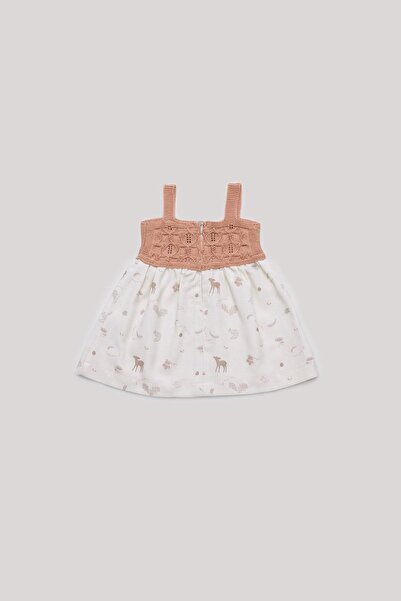 Layette BG Store Kız Bebek Desenli Elbise