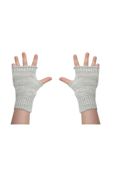 Sevimli Unisex Kids Fingerless Winter Knitted Knitwear Gloves