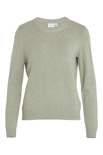 VILA Strickpullover Rundhalsausschnitt