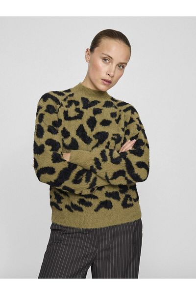 VILA Strickpullover Gemusterter