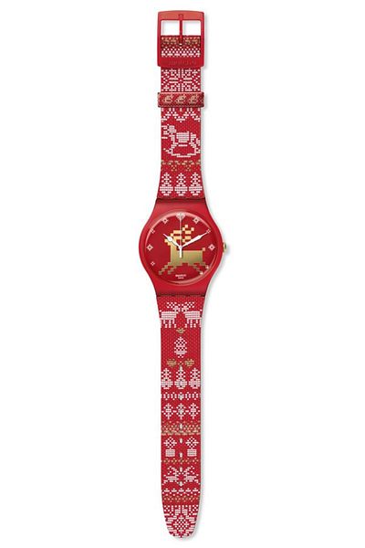 Swatch RED KNIT - X-Mas Special 2013