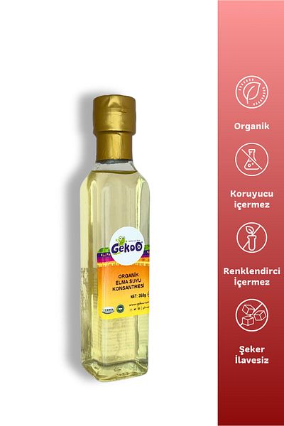Gekoo Organic Apple Juice Concentrate 350g