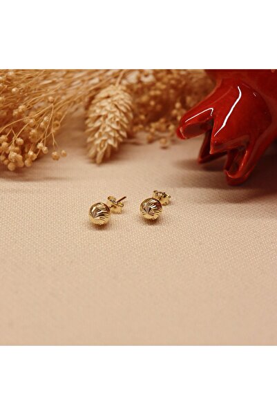 TAHAN MÜCEVHERAT 7 MM Dorika Top Vidalı Küpe