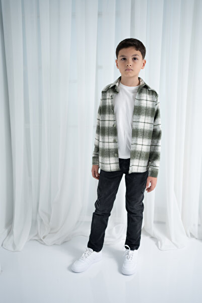 SENİOR Çocuk Oduncu Gömlek