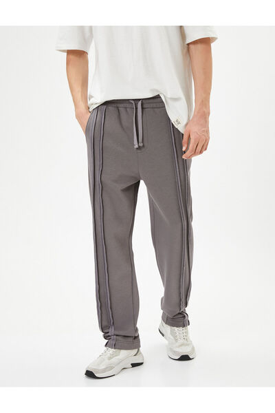 Koton Φούτερ με κορδόνι στη μέση και τσέπες με λεπτομέρεια ραφής