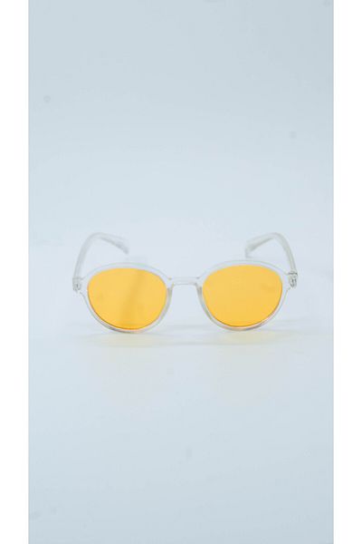LUNOX Oval Gradient Glass Uv Protection Sunglasses