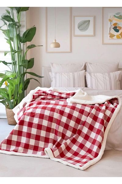 Seda Home Art Single Tv Blanket, Sofa Shawl, Plaid Blanket 150X200