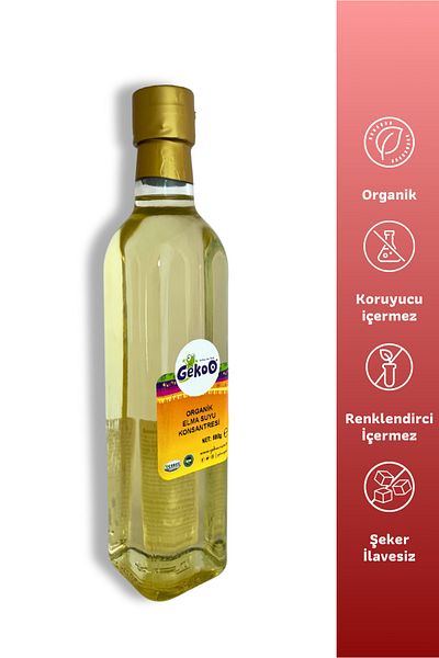 Gekoo Organic Apple Juice Concentrate 680g