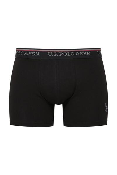 U.S. Polo Assn. - Ανδρικό Modal Claret Red - Black 2 Pack Boxer 80488