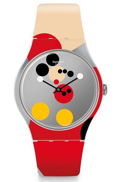 Swatch MIRROR SPOT MICKEY by Damien Hirst