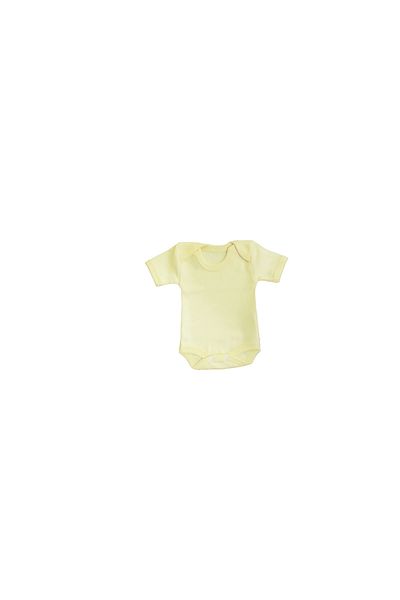 Sema Baby Sema Baby Half Sleeve Badi (body) 0-3 Months - Yellow