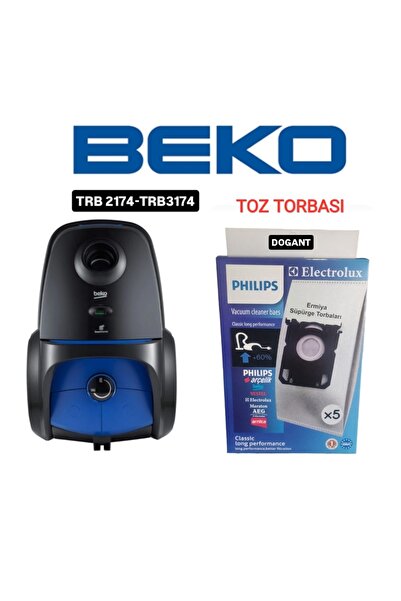 Dogant كيس غبار مكنسة كهربائية من بيكو مكون من 5 قطع