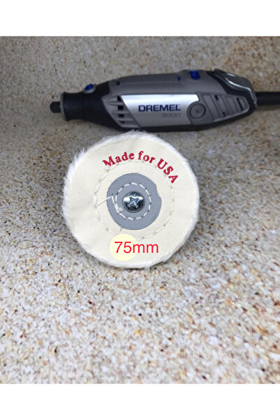 BGA Dremel geleneksel gravür makinesi polisaj parlatma bezi 75mm