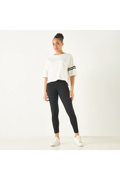 Kappa Logo Print T-shirt With Short Sleeves