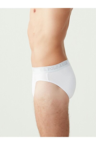 U.S. Polo Assn. - Ανδρικό Slip 3 τεμαχίων Battal White