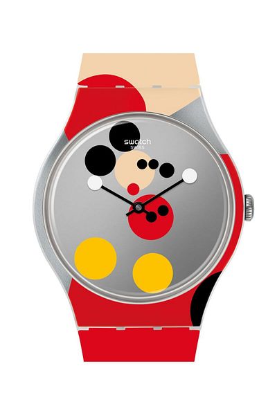 Swatch MIRROR SPOT MICKEY by Damien Hirst
