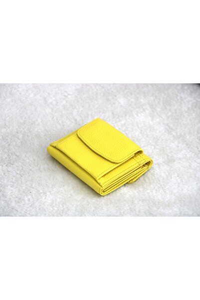 Canpellini %100 Deri Küçük  Cüzdanı 10x8