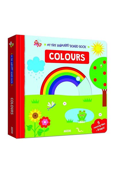 Auzou Books My First Animated Board Book - Colors