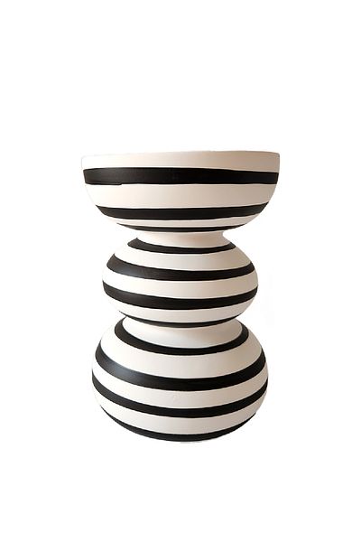 Minteks Mara Small Vaso - Black/White