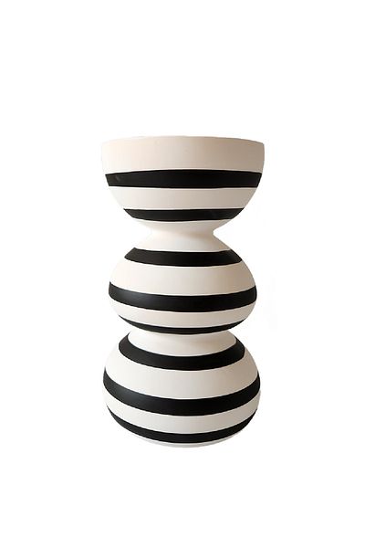 Minteks Mara Large Vaso - Black/White
