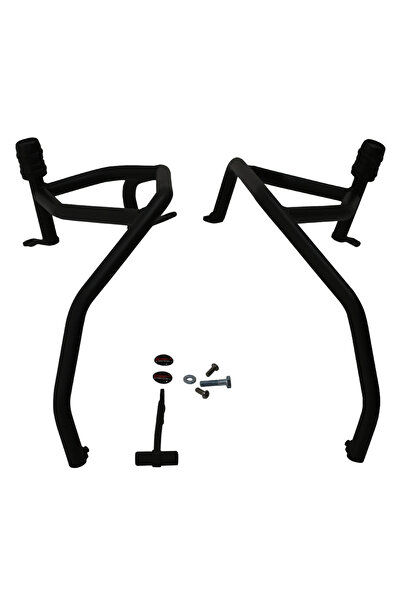 GP KOMPOZİT Honda NC 700 X / NC 750 X 2012-2025 Uyumlu Motor Koruma Demiri Siyah