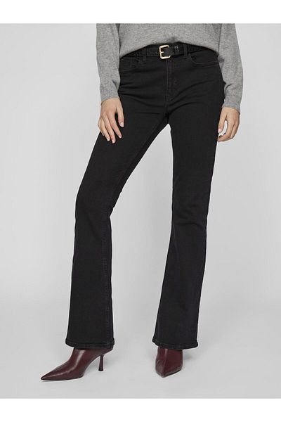VILA Schlagjeans mit normaler Taille –