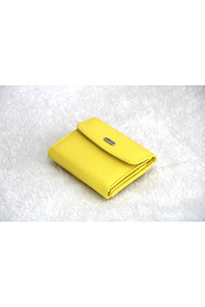 Canpellini %100 Deri Küçük  Cüzdanı 10x8
