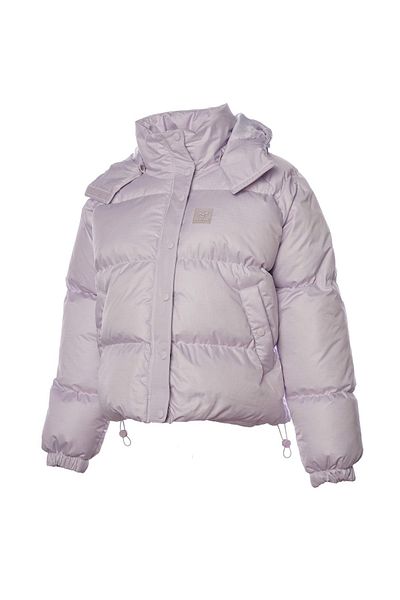 hummel Βενετσιάνικο γυναικείο παλτό με ροζ κουκούλα