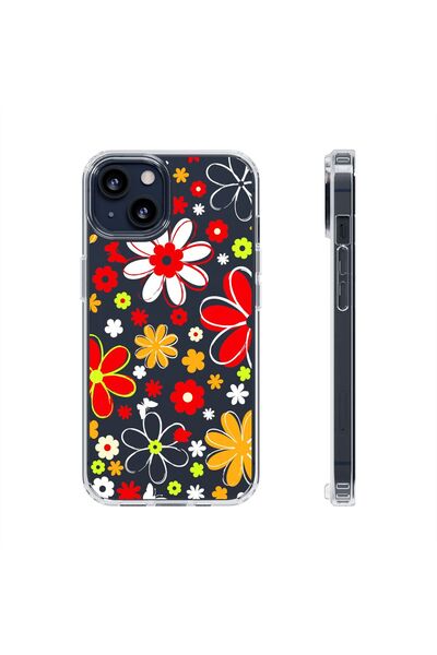 izzytech حافظة هاتف آيفون 7 بلس/ 8 بلس شفافة مطبوعة بنقوش شفافة ومطبوعة على ا...