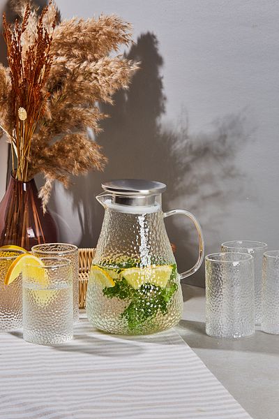 Perotti Savio 7 Piece Glass and Jug Set
