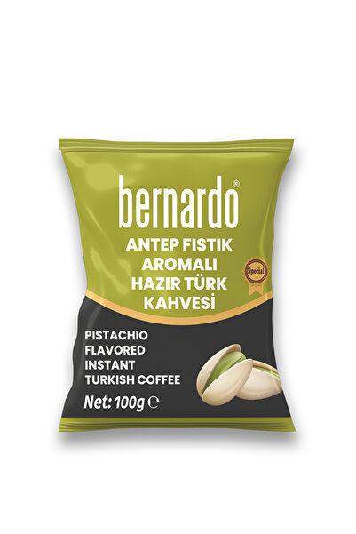 Bernardo Antep Fıstık Aromalı Hazır Türk Kahvesi 100gr