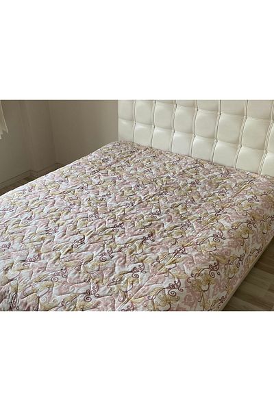 GENÇEV HOME COLLECTİONS Quilted King Size Multi-Purpose Cover (Pique) - & Both Pique and Bedspread 200x220 Cm