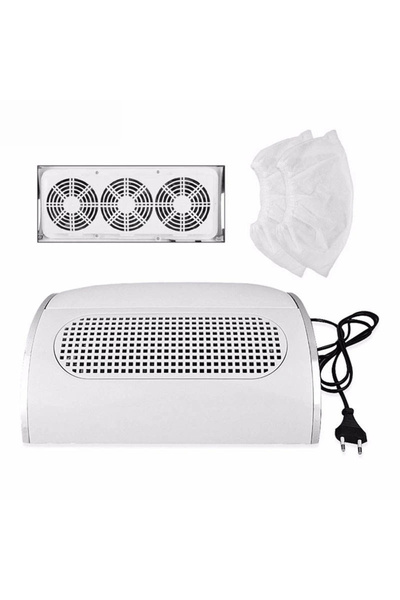 Nail Master Protez Tırnak Toz Toplama Cihazı 3 Motorlu 40 Watt