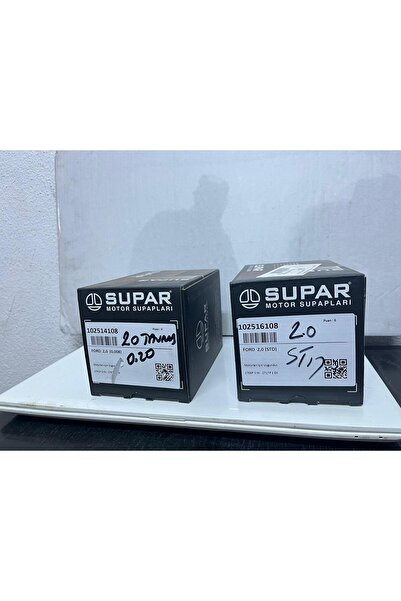 SUPAR Ford Taunus subap takımı 2.0 motor .0.20 ve std mevcuttur 1980-1993 ara...