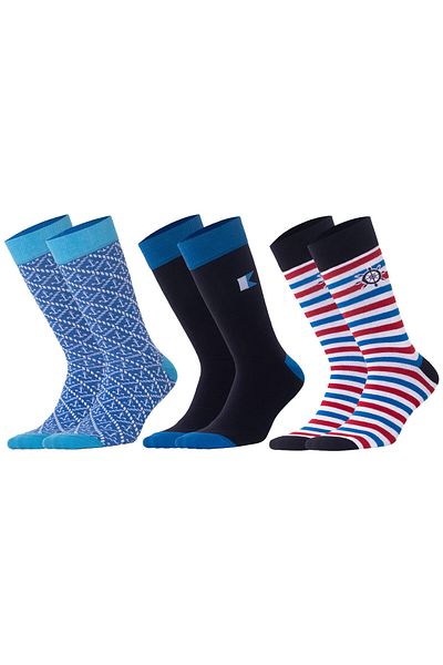 Biggdesign Ocean Men's Socks Set Of 5