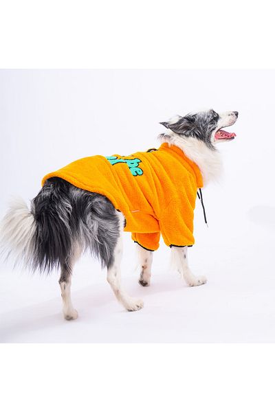 Pawstar Yellow Just Medium And Large Breed Dog Sweati Dog Apparel Dog Dress