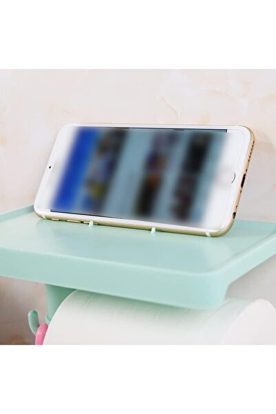 ARVALE Plastic Hanging Toilet Paper - Adhesive and Napkin Holder Organizer