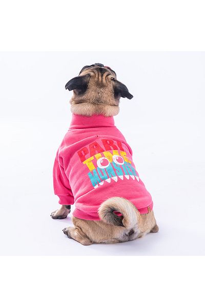 Pawstar Pink Monster Cat Dog Jacket Cat Dog Outfit Cat Dog Dress