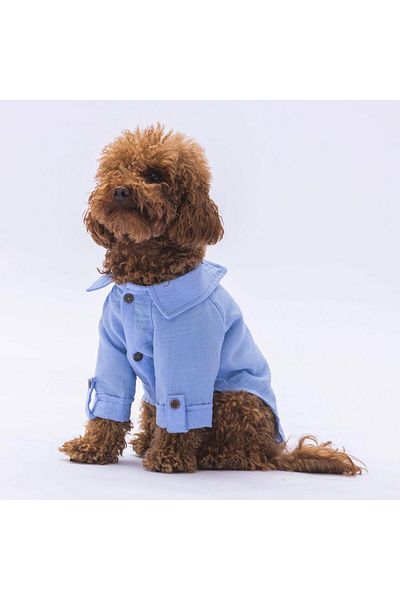 Pawstar Linen Look Cat Dog Shirt and Clothes