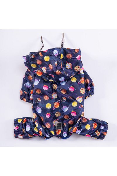 Pawstar PlanetFood Medium and Large Breed Dog Jumpsuit Raincoat Dog Raincoat Dog Suit Dog Outfit