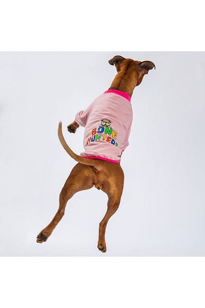 Pawstar Pink Bone Hunter Medium and Large Breed Dog Sweati Dog Outfit Dog Dress