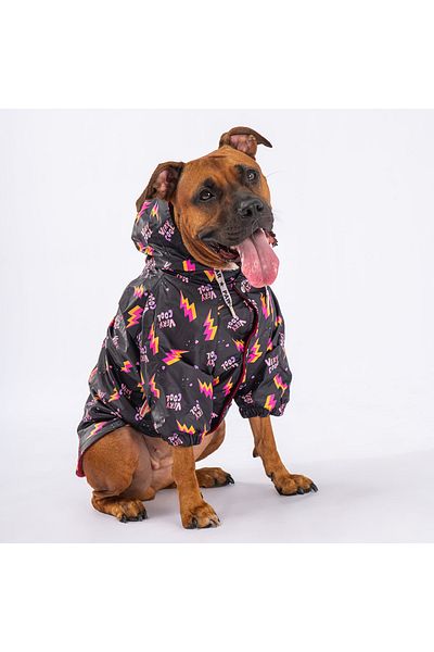 Pawstar Cool Fleece Medium-Large Breed Dog Coat Dog Raincoat Dog Dress Dog Outfit