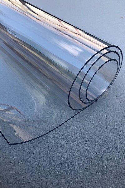 İzen Şeffaf Pvc 2,0 Mm Kalın Masa Örtüsü Kaymaz Koruyucu