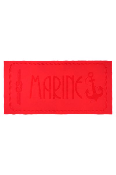 ANEMOSS Anchor Beach Towel – Red, 140x70 Cm