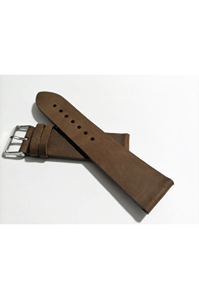 FADO Greyzi 24 mm Coffee Watch Band - Leather Fossil and Suitable for Any Wat...