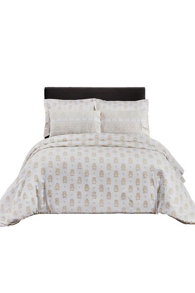 Donetella 3-Piece 300 TC Cotton King Size Duvet Set 240x260 cm