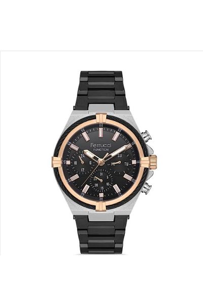 Ferrucci Men's Watch Fcf 03397m.03 Multifunction with Calendar