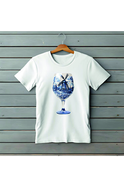 GİFTORA تيشيرت للجنسين مصنوع من القطن بنسبة 100% A+++ عالي الجودة مطبوع عليه ...